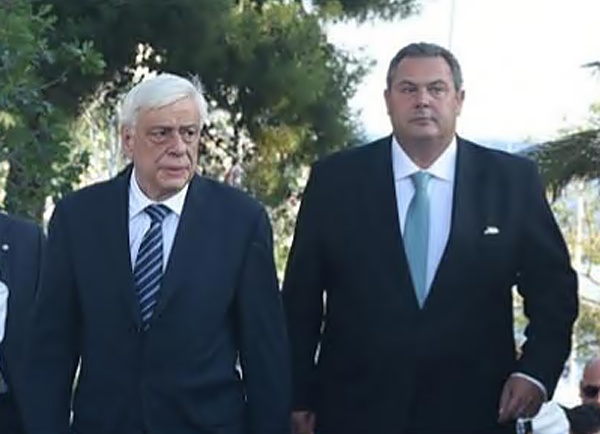 image Παυλόπουλος – Καμμένος μαζί στον Άγιο Ευστράτιο