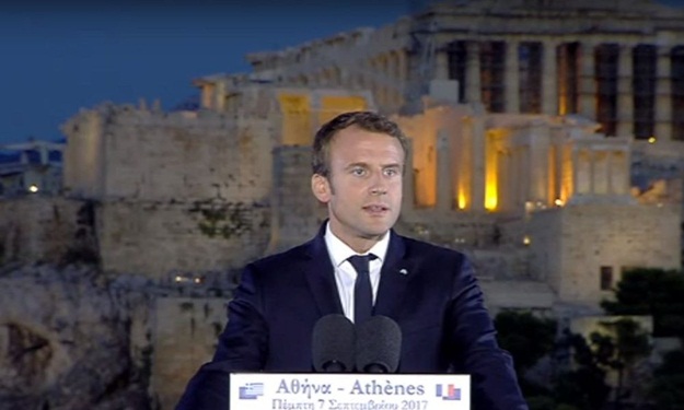 image Μακρόν στην Πνύκα: Η ελληνική κρίση είναι μια αποτυχία της Ευρώπης (vid)