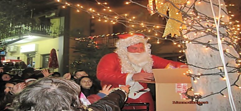 image ΧΡΙΣΤΟΥΓΕΝΝΑ ΣΤΗΝ ΛΗΜΝΟ: Ο Άγιος Βασίλης φέτος σκαρφαλώνει στο μεγαλύτερο χριστουγεννιάτικο δέντρο της Λήμνου. Που;;; Στο Θάνος φυσικά!!!