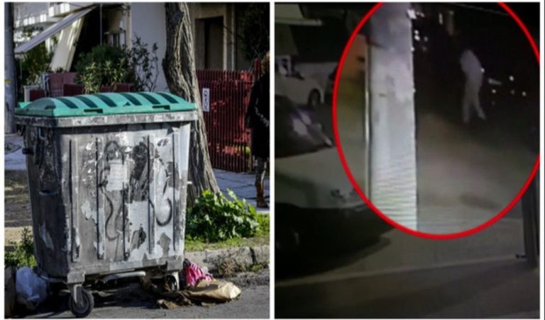 image To βίντεο της φρίκης: Η στιγμή που πετάνε το βρέφος στον κάδο των απορριμμάτων