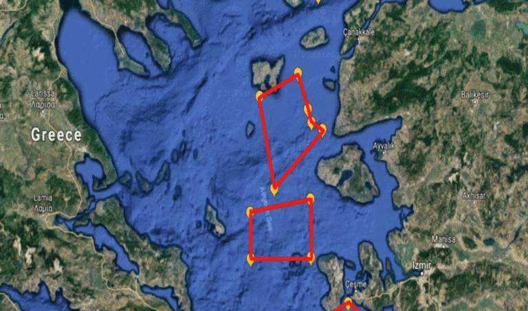 image Ελληνική αντεπίθεση – Η Αθήνα έκλεισε με ΝΟΤΑΜ ολόκληρο τον εναέριο χώρο του Ανατολικού Αιγαίου