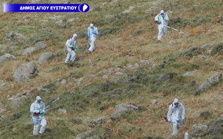image Καταπολέμηση της ακρίδας στον Αη Στράτη, ευχαριστήριο (φωτο)