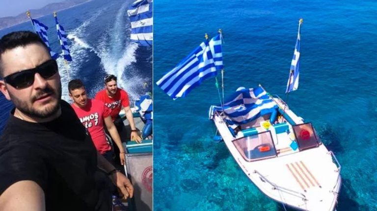 image Ο νεαρός που ύψωσε τη σημαία στη βραχονησίδα απαντά στον Καμμένο: Θα βουτάς τη γλώσσα σου στο μυαλό σου