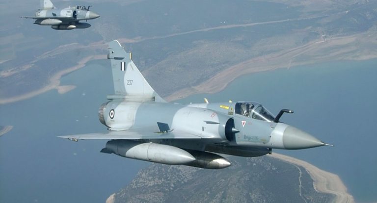 image Πτώση μαχητικού Mirage 2000-5 Mk2 της Πολεμικής Αεροπορίας βορειοανατολικά της Σκύρου