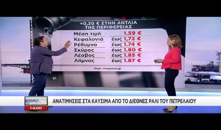 image Η βενζίνη τραβάει την ανηφόρα – «Φωτιά» οι τιμές των καυσίμων – Με την Λήμνο να έχει την πρωτιά!