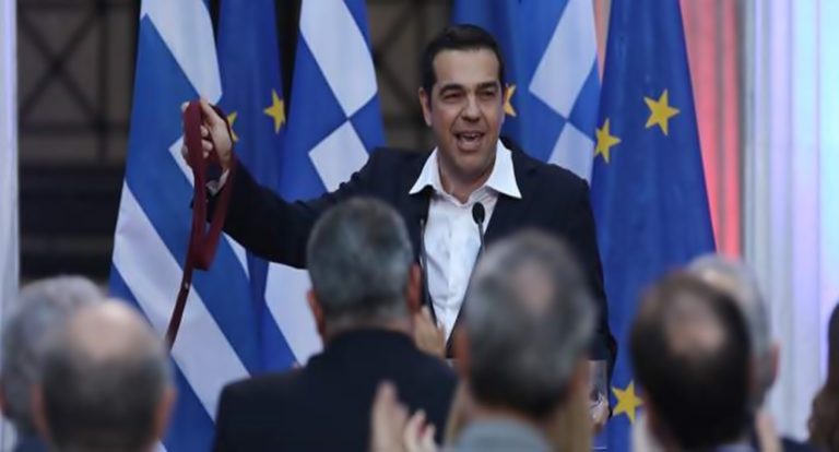 image «Αγάπη μου, έβαλα γραβάτα» -Τα σπάει το twitter για την «πρώτη φορά γραβάτα» του Τσίπρα (φωτο)