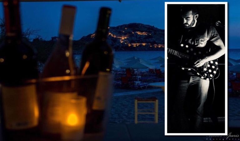 image Σήμερα στο Manos:  Live με τον Γιάννη Χατζηχαραλάμπου στο μπαράκι της παραλίας!