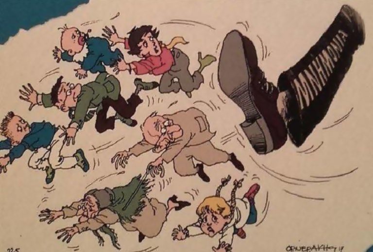 image «Ο πληθυσμός της Ελλάδας υπό διωγμόν»