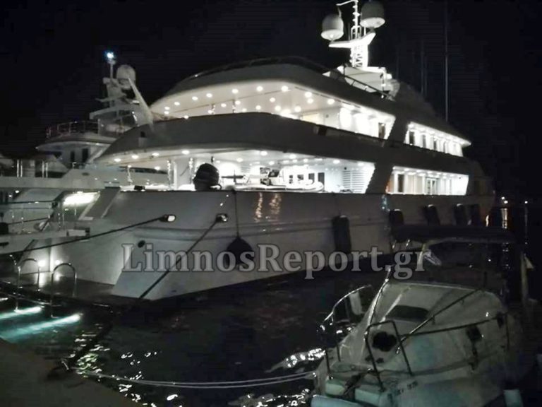 image Το πολυτελές LADY ELLEN II γιοτ αγκυροβόλησε στην Λήμνο.(φωτο)