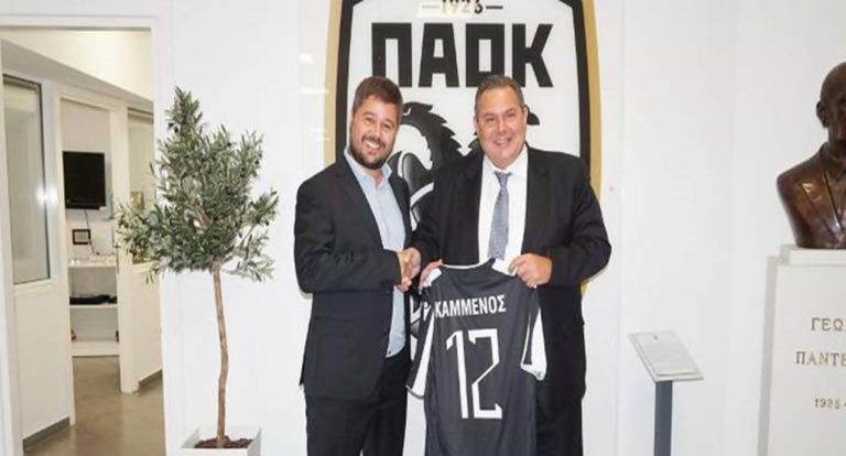 image ΠΑΟΚ: Κάναμε λάθος που δώσαμε την φανέλα στον Καμμένο…