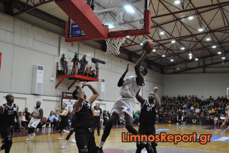 image Ήφαιστος Λήμνου – ΠΑΟΚ 80-79.  Ματς-θρίλερ (Βίντεο)
