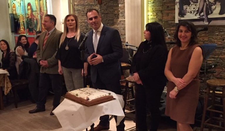 image Ο Ιατρικός Σύλλογος Λήμνου έκοψε την βασιλόπιτα του (φωτο)