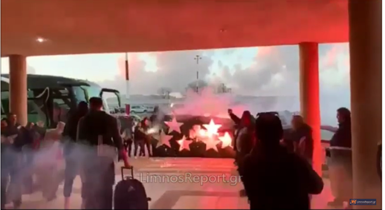 image Υποδοχή ΚΑΕ Παναθηναϊκού στη Λήμνο (βίντεο)