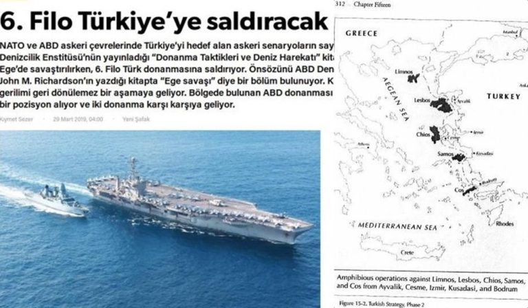 image Υστερία σε τουρκικά ΜΜΕ: «Θα μας επιτεθεί ο 6ος αμερικανικός στόλος»