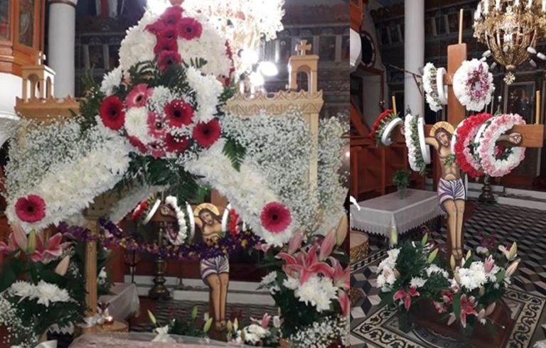 image Οι Επιτάφιοι στις εκκλησίες της Λήμνου- Ο Επιτάφιος στο Κατάλακκο! (φωτο)