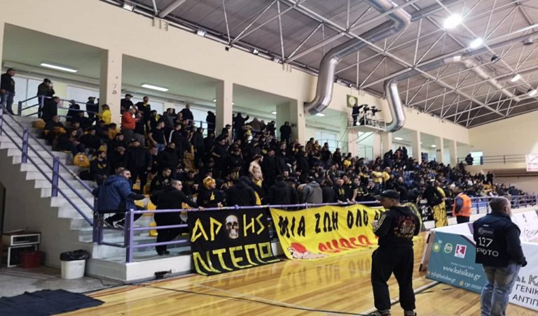image «Κιτρινόμαυρη» κατάληψη ετοιμάζεται στη Λήμνο στον αγώνα του Ήφαιστου με τον Άρη