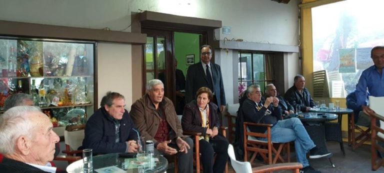 image Τρεις και ο κούκος συγκεντρώθηκαν σε τρεις ανοικτές συγκεντρώσεις της Καλογήρου στη Χίο, & δήλωσε και αναρμόδια!