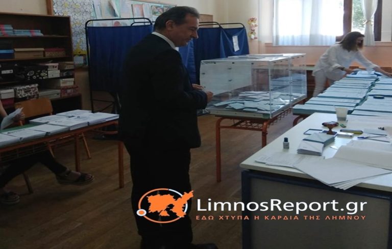 image ΕΚΛΟΓΕΣ ΛΗΜΝΟΣ: Ψήφισε ο Γιαρμαδούρος, δείτε τι δήλωσε (βίντεο)