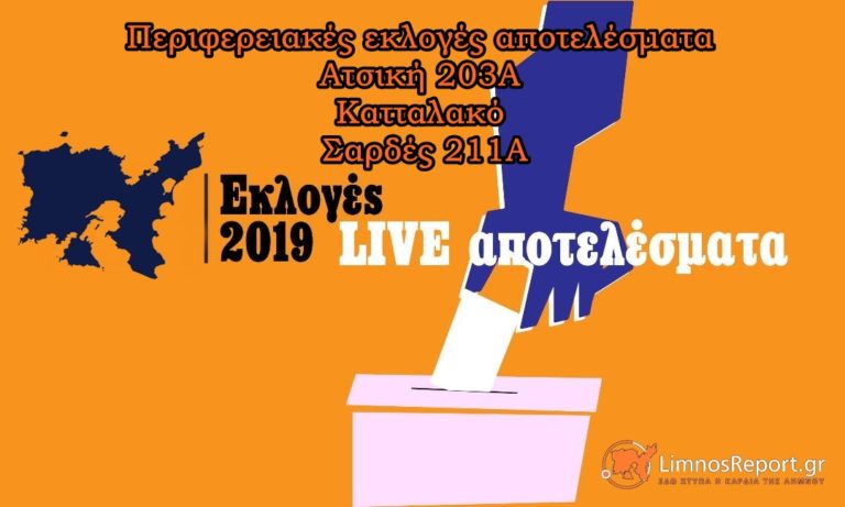 image Περιφερειακές εκλογές αποτελέσματα Ατσική 203Α- Κατταλακό – Σαρδές 211Α