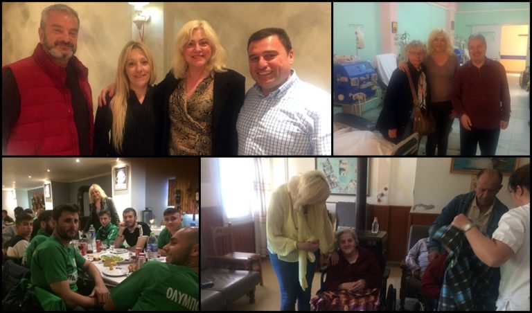 image Στη Λήμνο η σύζυγος του υποψήφιου Περιφερειάρχη Β. Αιγαίου Κώστα Μουτζούρη (φωτο)