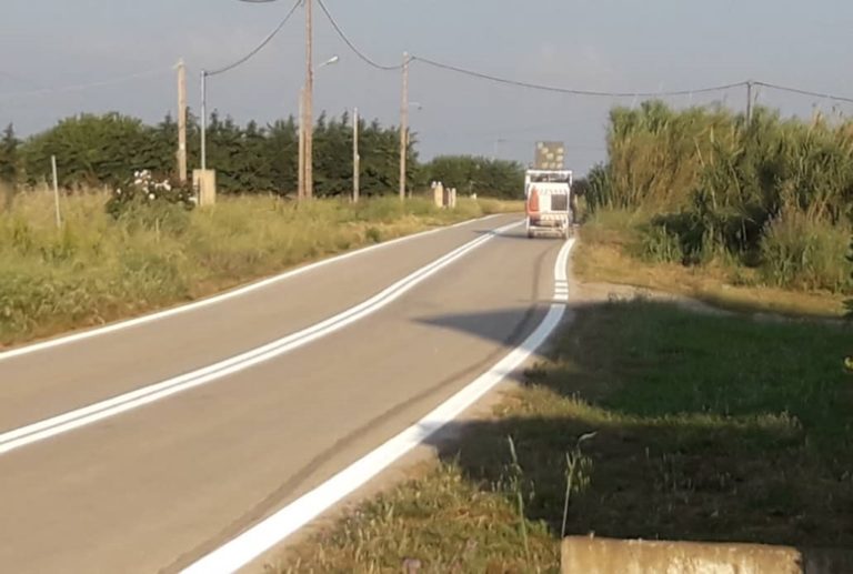 image Αναγνώστης: Ευχαριστούμε την Περιφέρεια που 9 ημέρες πριν τις εκλογές έκανε επιτέλους διαγράμμιση!
