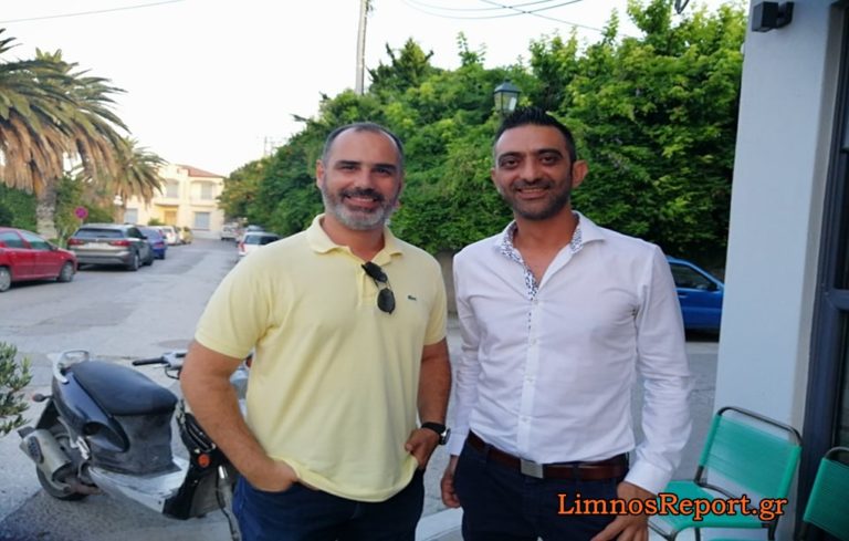 image Ο  υποψήφιος βουλευτής του ΚΙΝΑΛ, Γιώργος Γιαννουλέλης στη Λήμνο (φωτο)