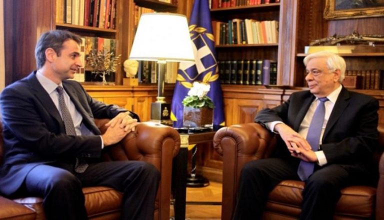 image Έλαβε εντολή σχηματισμού κυβέρνησης ο Μητσοτάκης – Τηλεφωνική επικοινωνία με Παυλόπουλο