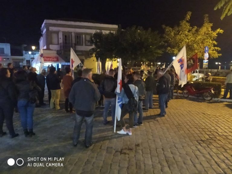 image Συγκέντρωση ΠΑΜΕ για το Πολυτεχνείο στην Μύρινα(φωτο).