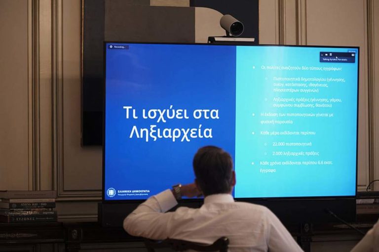 image ONLINE πλέον δημοτολογικές και ληξιαρχικές πράξεις