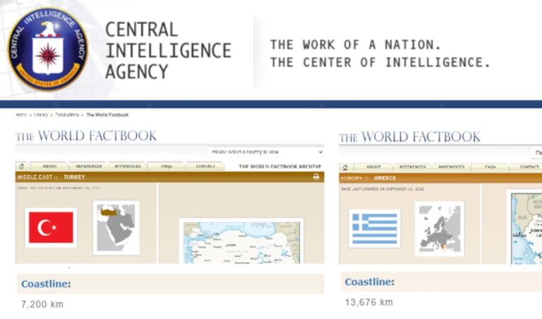 image «Fake news» της Τουρκίας ότι διαθέτει τη μεγαλύτερη ακτογραμμή στην Ανατολική Μεσόγειο