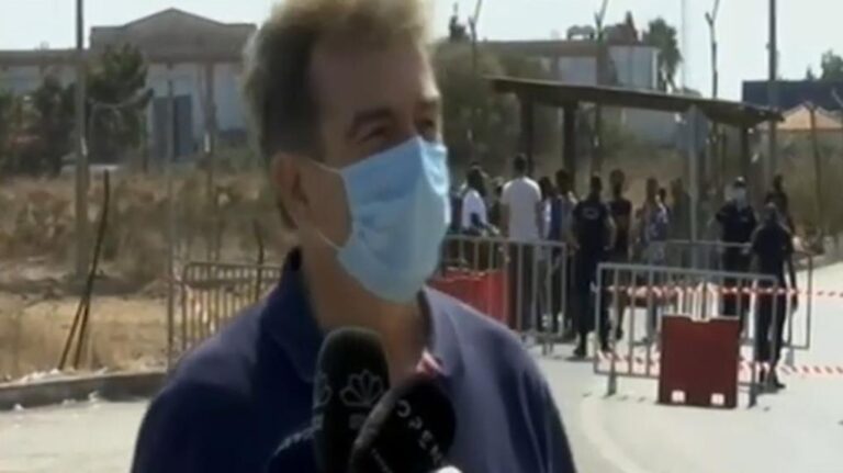 image Χρυσοχοΐδης από τη Λέσβο: Κυρώσεις για όσους εμποδίζουν τους μετανάστες να μπουν στη νέα δομή (Βίντεο)