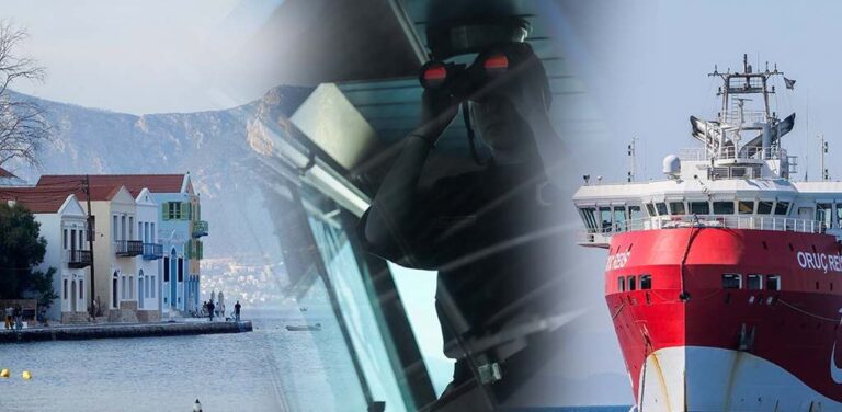 image Τουρκική φρεγάτα στα ανοιχτά του Καστελόριζου – Επίθεση προπαγάνδας των Τούρκων (βίντεο)