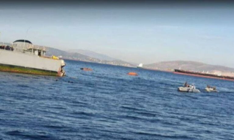 image Πλοίο του Πολεμικού Ναυτικού συγκρούστηκε με εμπορικό: 21 άτομα στη θάλασσα – 2 τραυματίες (φωτο)