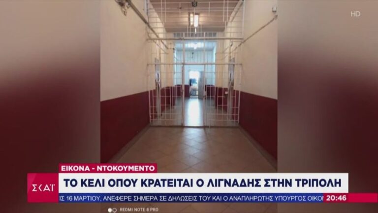 image Εικόνες από το κελί που βρίσκεται ο Δημήτρης Λιγνάδης – Μαζί του 2 κρατούμενοι (βίντεο)