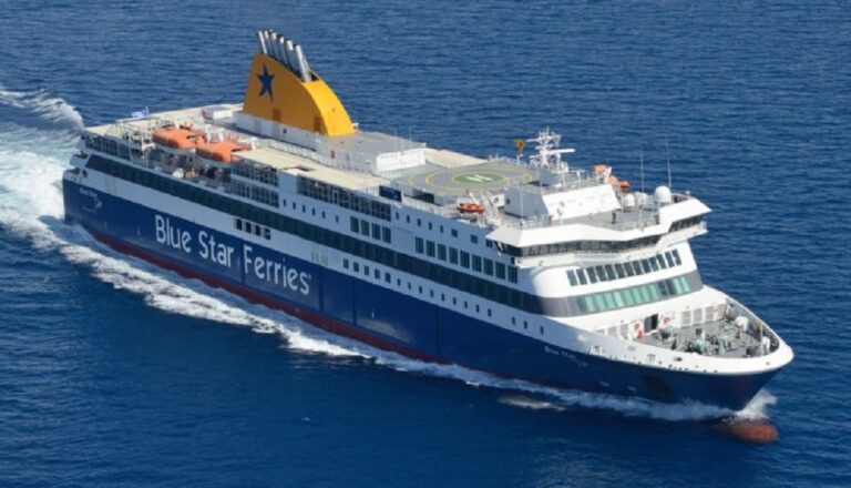 image Κανονικά το δρομολόγιο της Τετάρτης 30 Απριλίου για το BLUE STAR 1