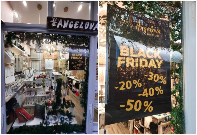image Και το Σάββατο…Black Friday στο κατάστημα Angelova  Handmade στην κεντρική αγορά της Μύρινας! Εκπτώσεις -20% έως -50%!