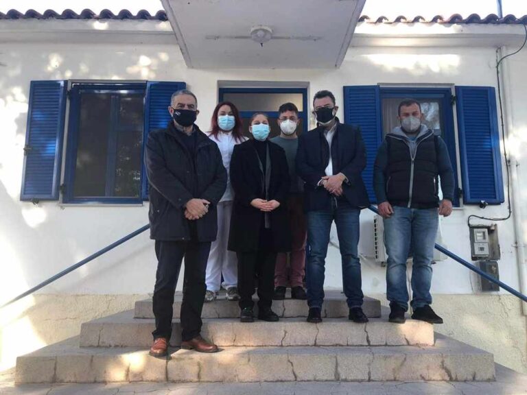 image Επίσκεψη του βουλευτή του Νομού Λέσβου Χ. Αθανασίου και του Διοικητή της 2ης ΔΥΠΕ Πειραιώς και Αιγαίου Χ. Ροϊλού στον Άγιο Ευστράτιο.