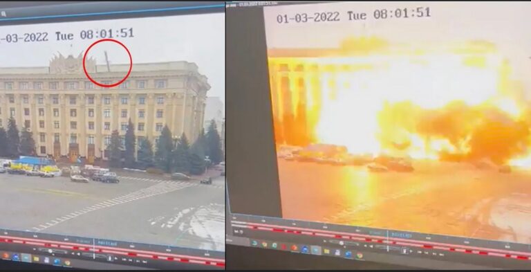 image Πόλεμος στην Ουκρανία: Σφυροκόπημα στο Χάρκοβο, ήθελαν να σκοτώσουν τον κυβερνήτη – Εικόνες σοκ