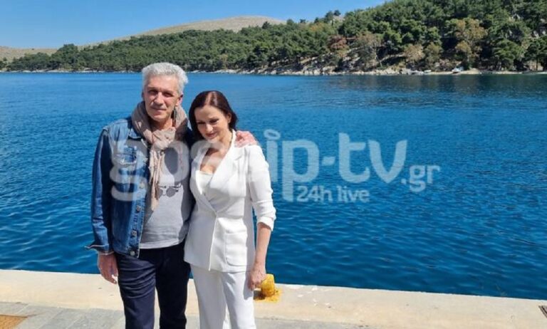 image Gossip-tv.gr: Με την Καραμπέτη και τον Λεμπεσόπουλο στη Χίο για τα γυρίσματα της σειράς “Φλόγα και Άνεμος”