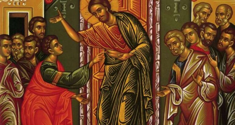 image Σήμερα Κυριακή 1η Μαίου η Κυριακή του Θωμά