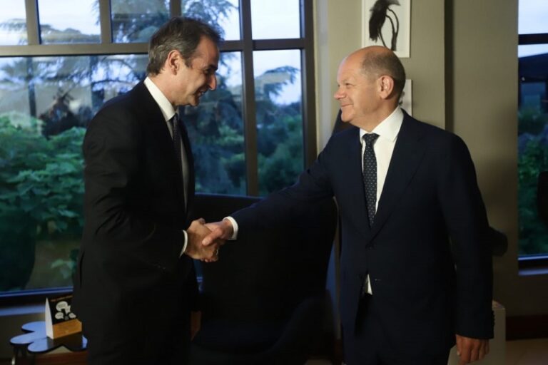 image Ενεργειακό, τουρκική προκλητικότητα, πόλεμος στην Ουκρανία στο τετ α τετ Μητσοτάκη-Σολτς