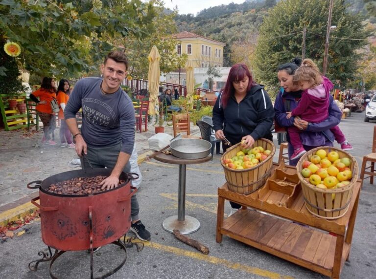 image Λέσβος: Κοσμοσυρροή στη Γιορτή Κάστανου στην Αγιάσο (βίντεο)