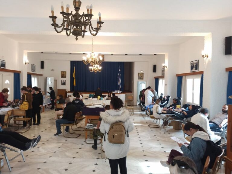 image Μάρτιος: Mήνας εθελοντικής αιμοδοσίας στο Γενικό Νοσοκομείο Λήμνου