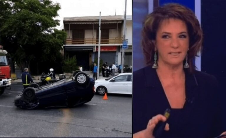 image Χριστίνα Σούζη: Πώς ο Βασίλης Κωνσταντίνου απεγκλώβισε την γνωστή μετεωρολόγο μετά το τροχαίο