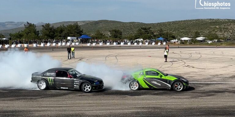 image Χίος : Πανελλήνιος αγώνας Drift για το πρωτάθλημα του 2023.(ΒΙΝΤΕΟ)