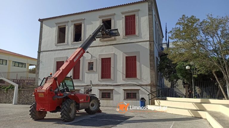 image Ένα “Νέο” Αρχαιολογικό Μουσείο θα έχει η Μύρινα. Σε εξέλιξη το έργο με χρηματοδότηση της Περιφέρειας Βορείου Αιγαίου.(φωτο)