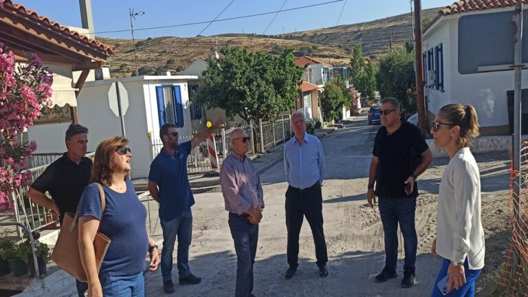 image Έπαρχος Λήμνου& Αγίου Ευστρατίου:Αυτά είναι τα Έργα που υλοποιούνται στον Άγιο Ευστράτιο.