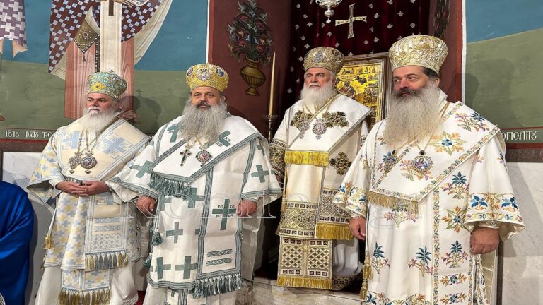 image Λαμπρά ονομαστήρια Μητροπολίτη Λήμνου Ιεροθέου (ΦΩΤΟ)
