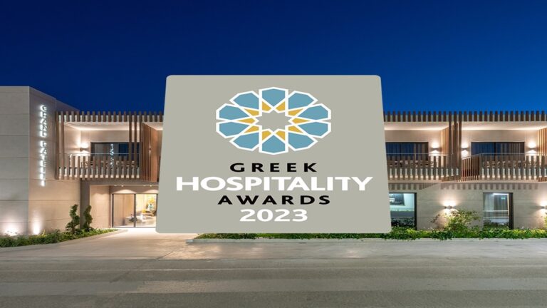 image Βράβευση Ξενοδοχείου Grand Patelli 4* στα Greek Hospitality Awards 2023.