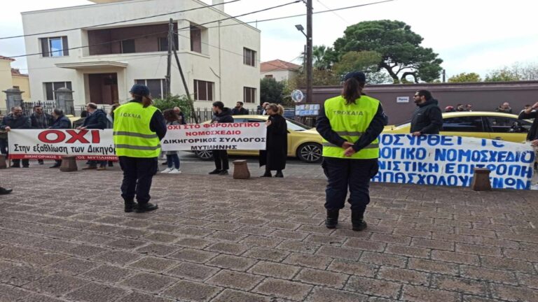 image Μυτιλήνη: Κλιμακώνουν τις κινητοποιήσεις οι ελεύθεροι επαγγελματίες